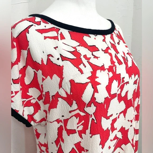 Kate Spade Cap Sleeve Print Top - Picture 6 of 12